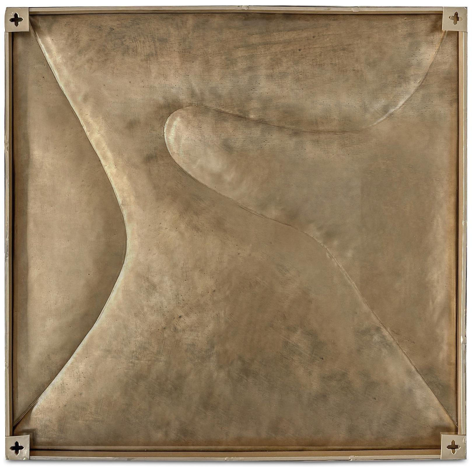 Bode Wall Sculpture Aged Brass 4 Bode Wall Sculpture Aged Brass - Image 4