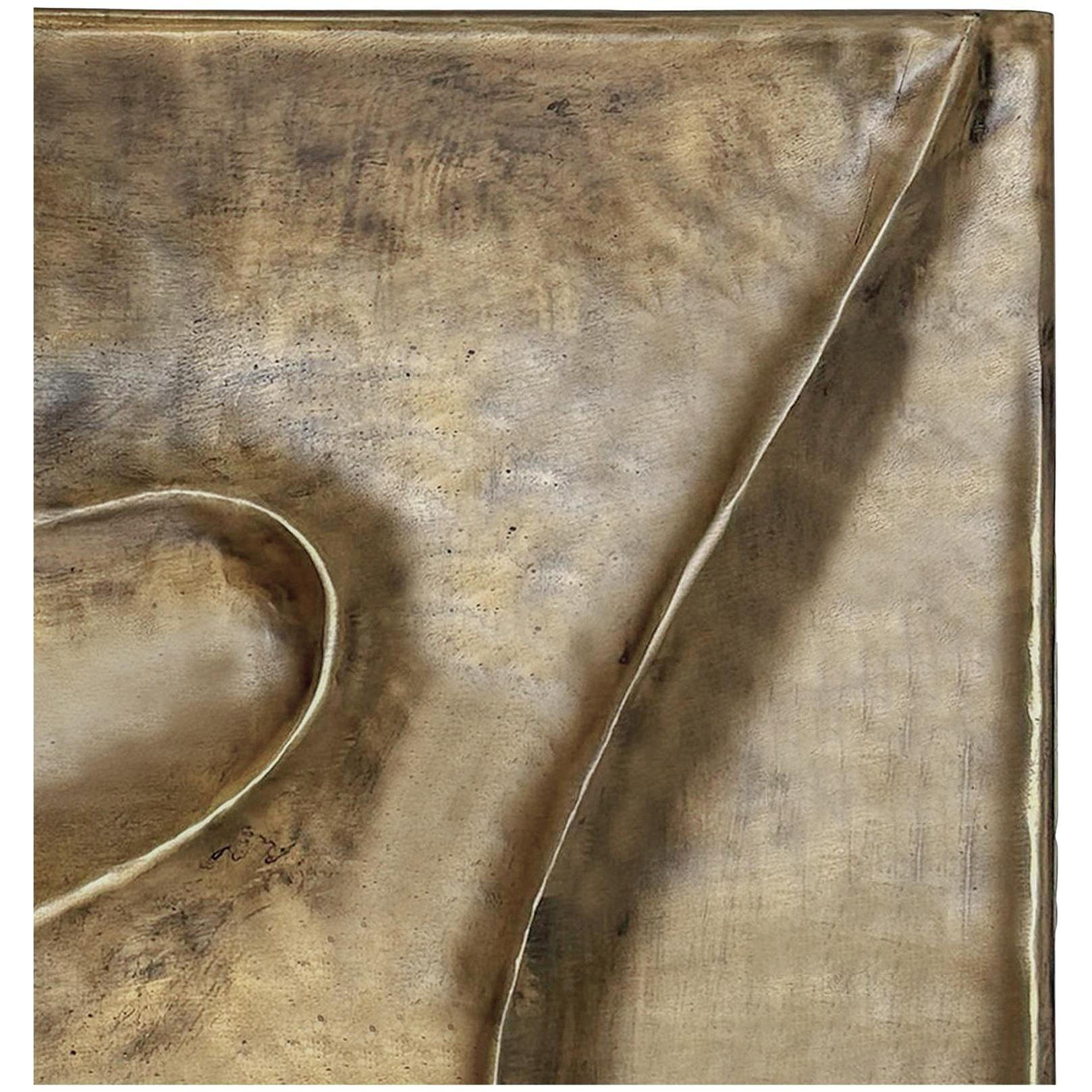 Bode Wall Sculpture Aged Brass 6 Bode Wall Sculpture Aged Brass - Image 6