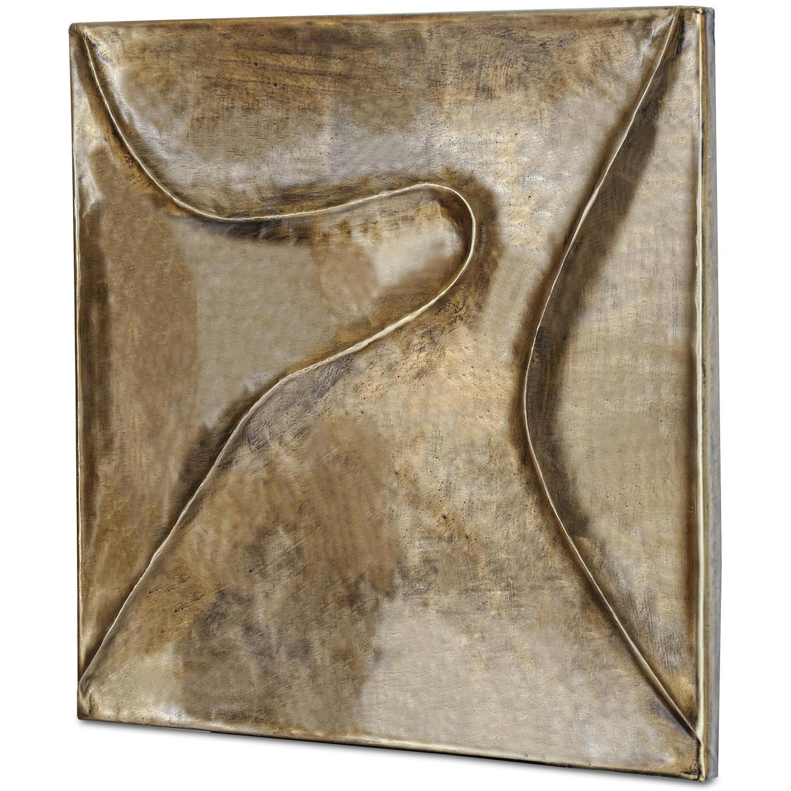 Bode Wall Sculpture Aged Brass 5 Bode Wall Sculpture Aged Brass - Image 5