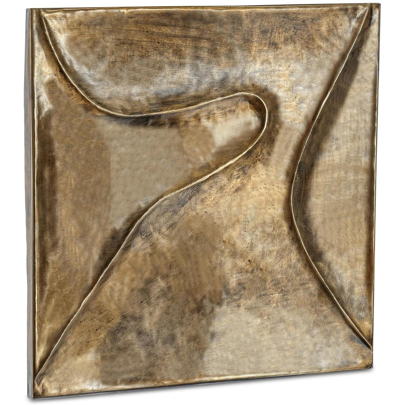Bode Wall Sculpture Aged Brass 3 Bode Wall Sculpture Aged Brass - Image 3