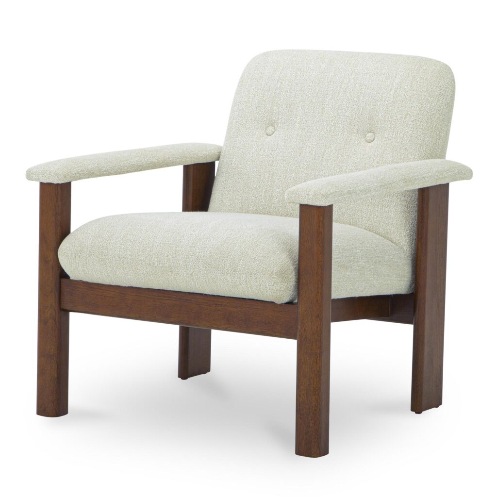 Parker Lounge Chair Beige - Image 2