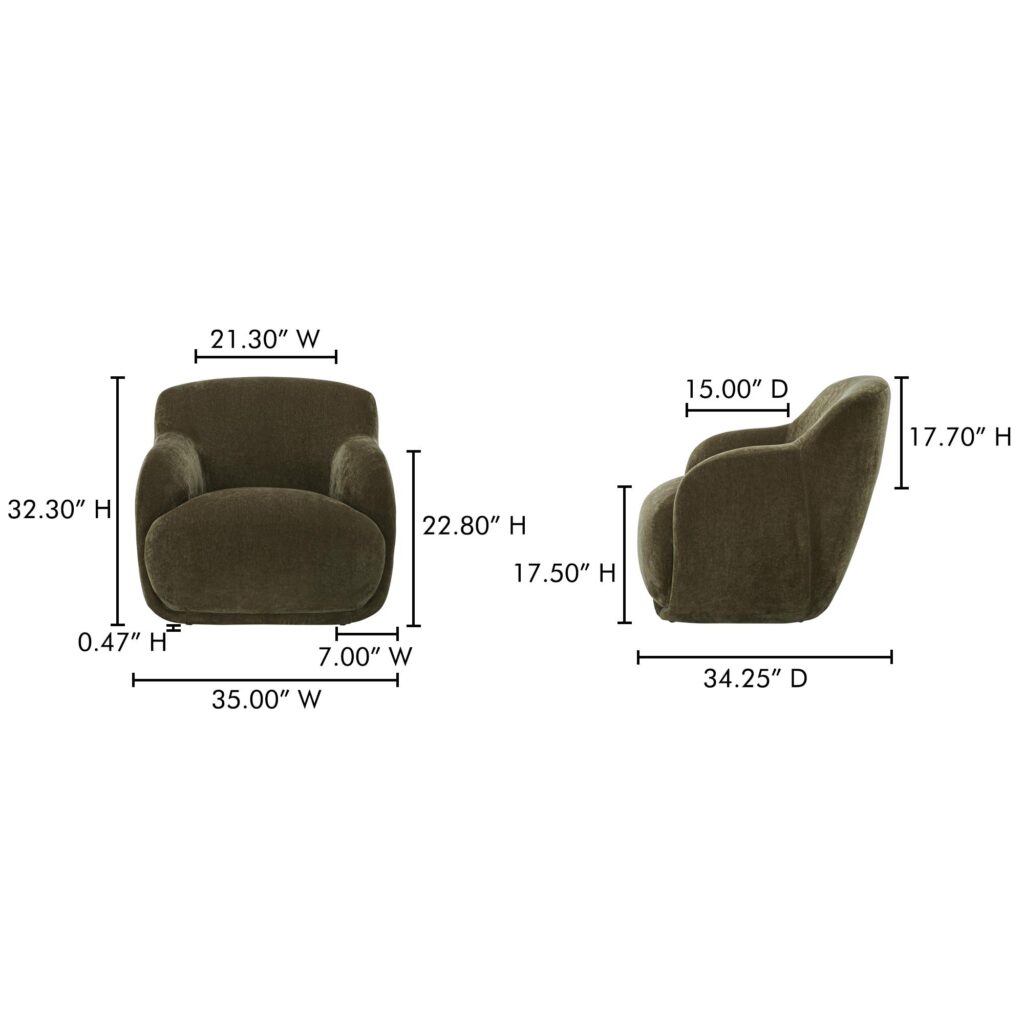 Stevie Lounge Chair Cedar Green - Image 7