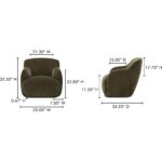 Stevie Lounge Chair Cedar Green FO-1001-27 FO 1001 27 70