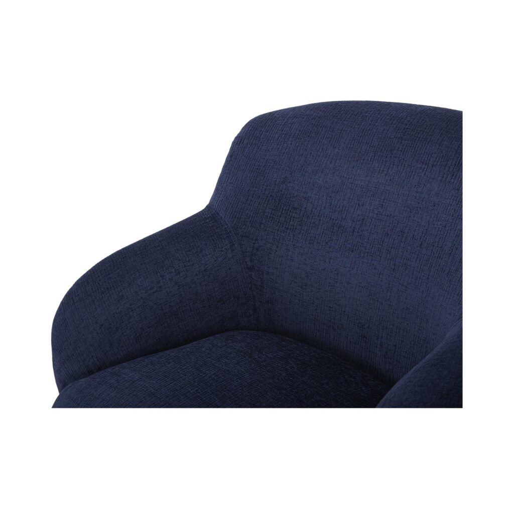 Stevie Lounge Chair Navy - Image 5