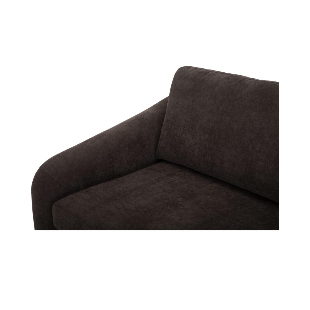 Quinn Sofa Dark Brown - Image 5