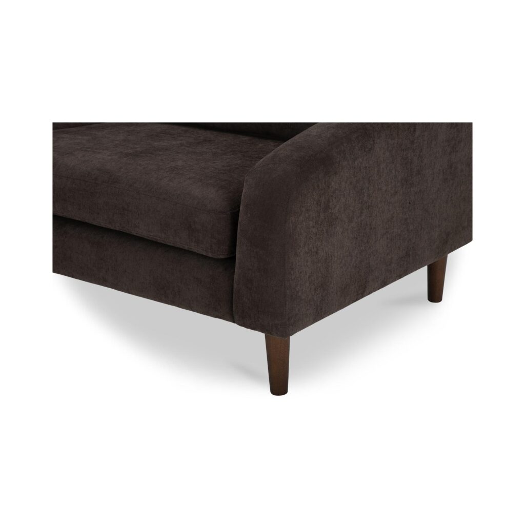 Quinn Sofa Dark Brown - Image 6