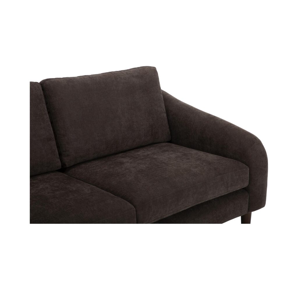 Quinn Sectional Dark Brown - Image 5