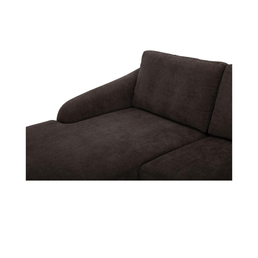 Quinn Sectional Dark Brown - Image 7