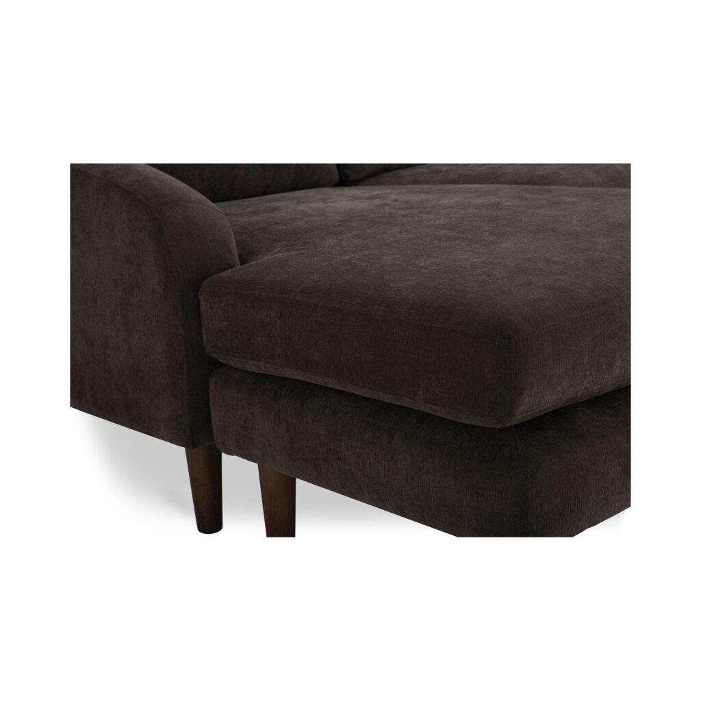 Quinn Sectional Dark Brown - Image 8