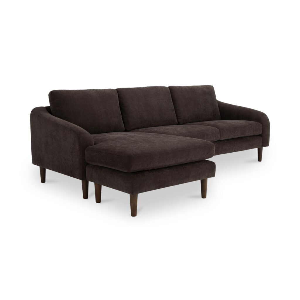 Quinn Sectional Dark Brown - Image 9