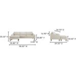 Quinn Sectional Oatmeal 17 Quinn Sectional Oatmeal FO-1005-34 FO 1005 34 70