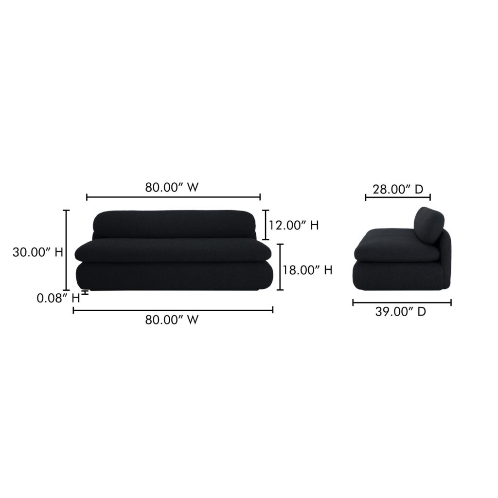 Scout Sofa Black - Image 10