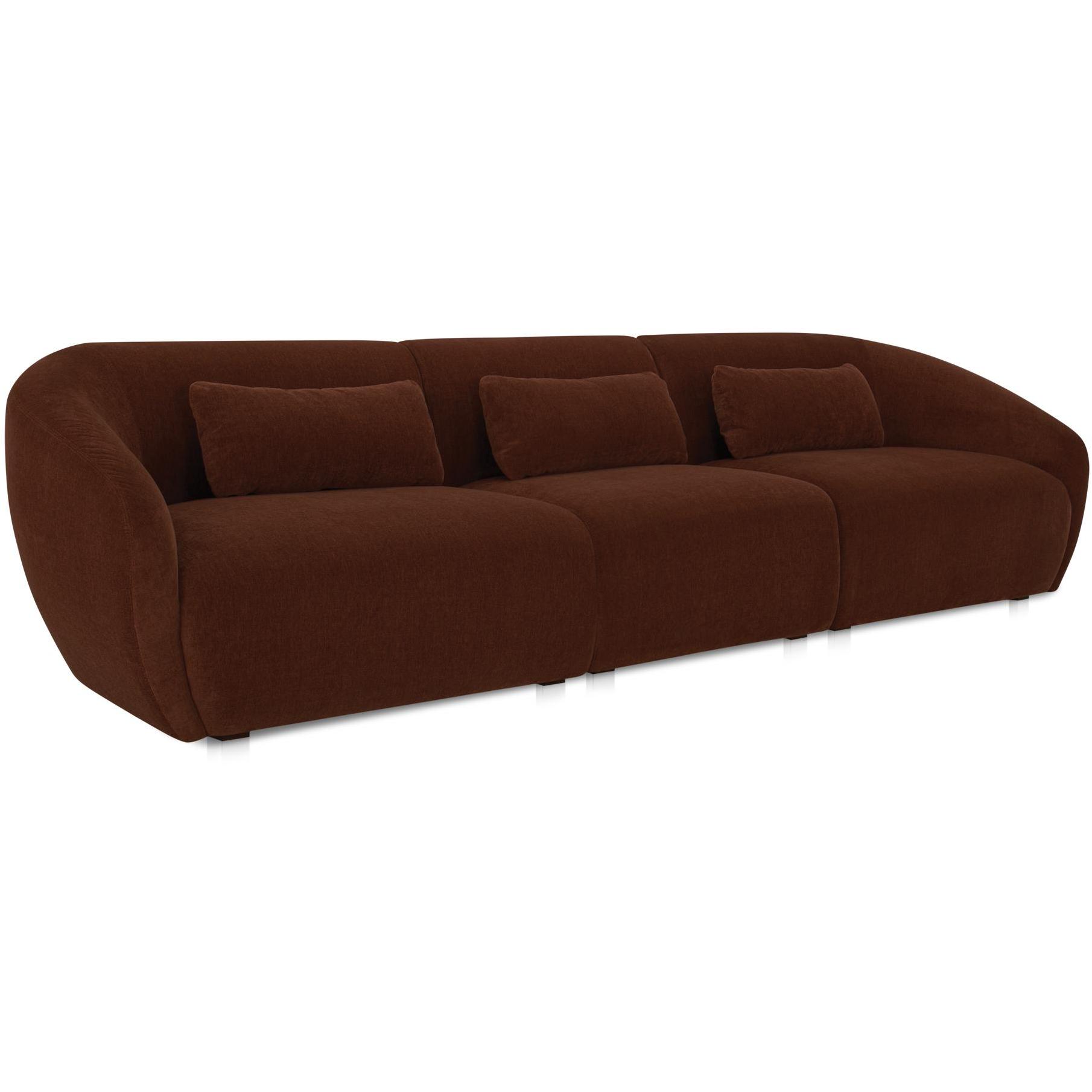 Amelia Modular Sofa Chestnut 2 Amelia Modular Sofa Chestnut - Image 2