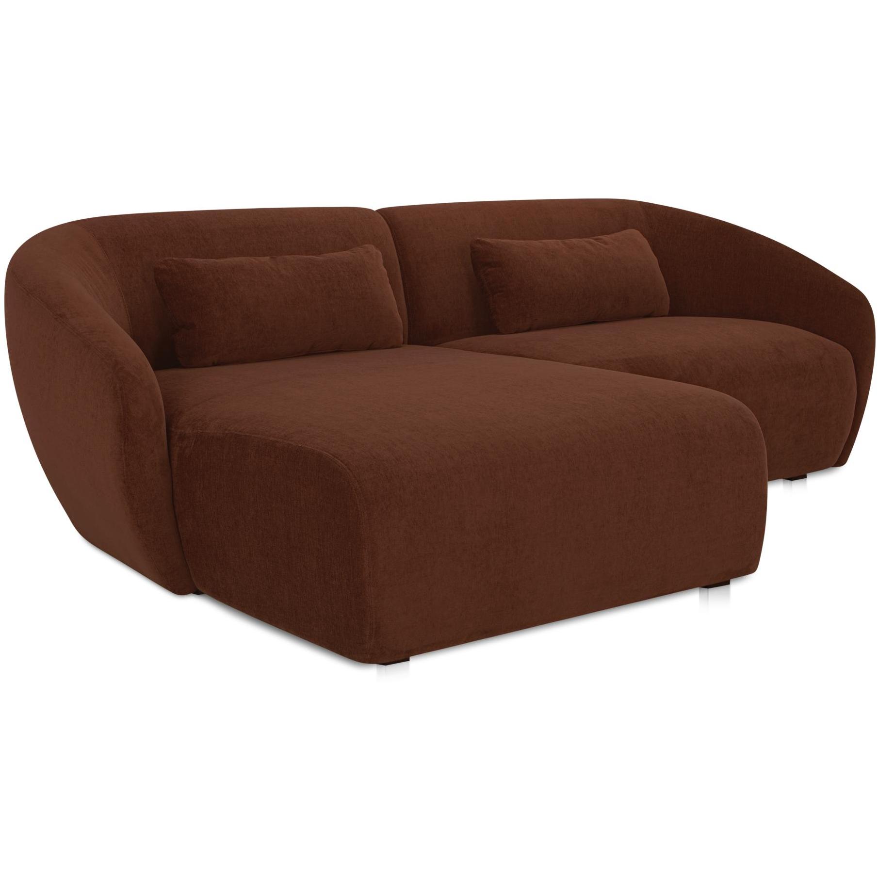 Amelia Nook Modular Left Sectional Chestnut 2 Amelia Nook Modular Left Sectional Chestnut - Image 2