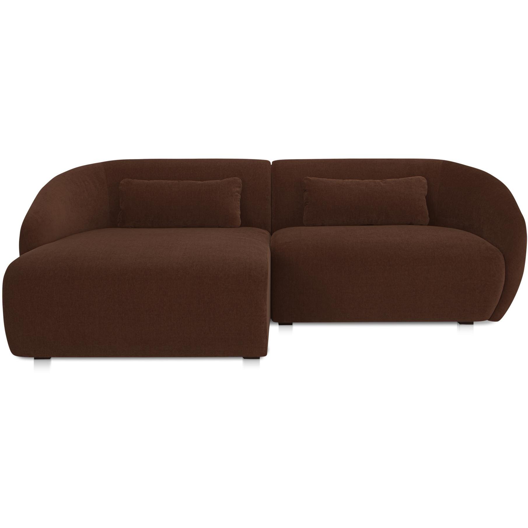 Amelia Nook Modular Left Sectional Chestnut