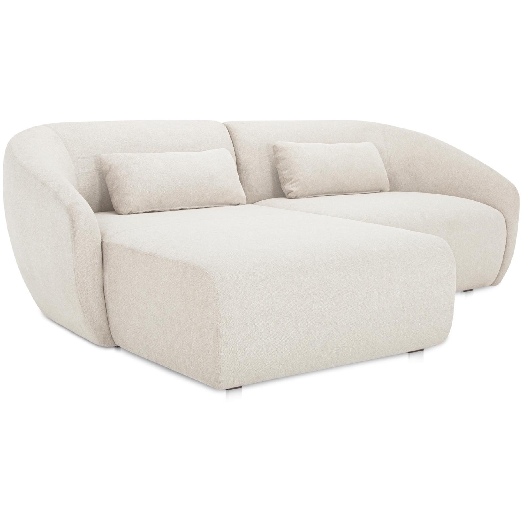 Amelia Nook Modular Left Sectional Warm White 2 Amelia Nook Modular Left Sectional Warm White - Image 2