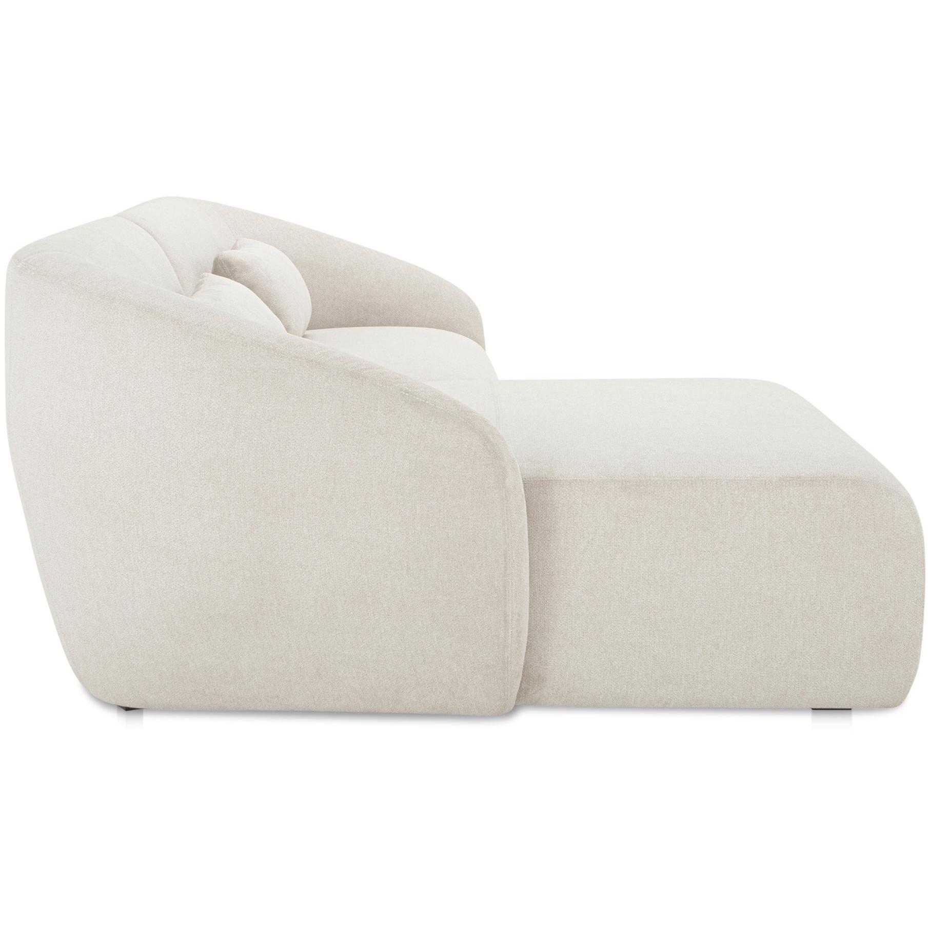 Amelia Nook Modular Left Sectional Warm White 4 Amelia Nook Modular Left Sectional Warm White - Image 4