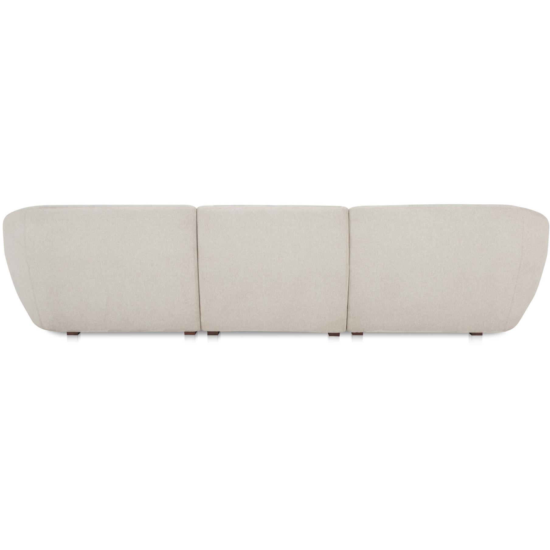 Amelia Lounge Modular Left Sectional Warm White 6 Amelia Lounge Modular Left Sectional Warm White - Image 6