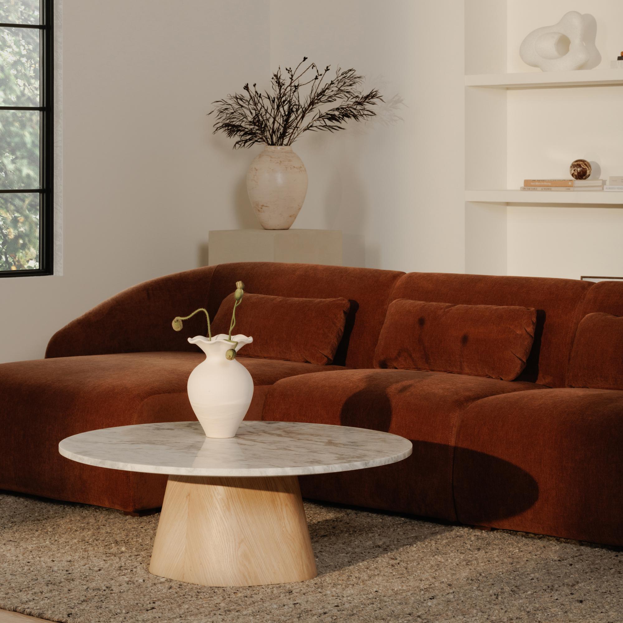 Amelia Lounge Modular Right Sectional Chestnut 9 Amelia Lounge Modular Right Sectional Chestnut - Image 9