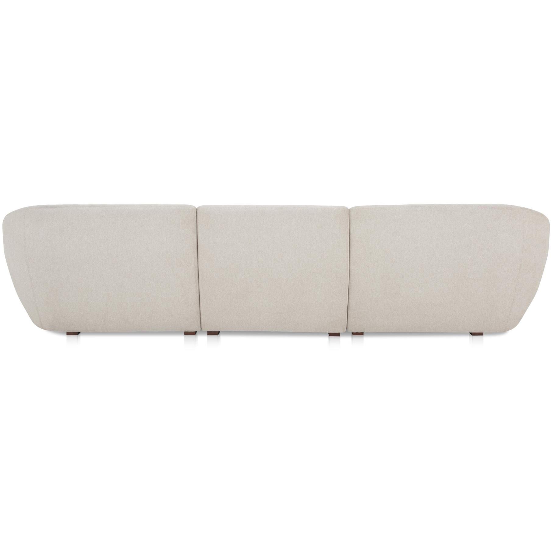 Amelia Lounge Modular Right Sectional Warm White 6 Amelia Lounge Modular Right Sectional Warm White - Image 6