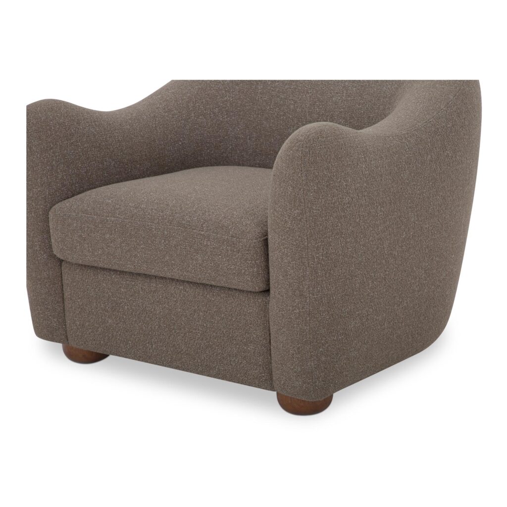 Bria Accent Chair Brown - Image 5