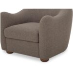 Bria Accent Chair Brown FO-1023-20 FO 1023 20 Bria closeup01 shadsilo
