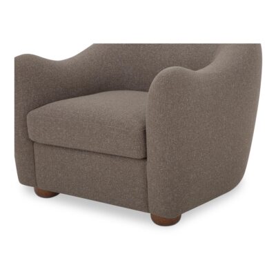 Bria Accent Chair Brown FO-1023-20 FO 1023 20 Bria closeup01 shadsilo