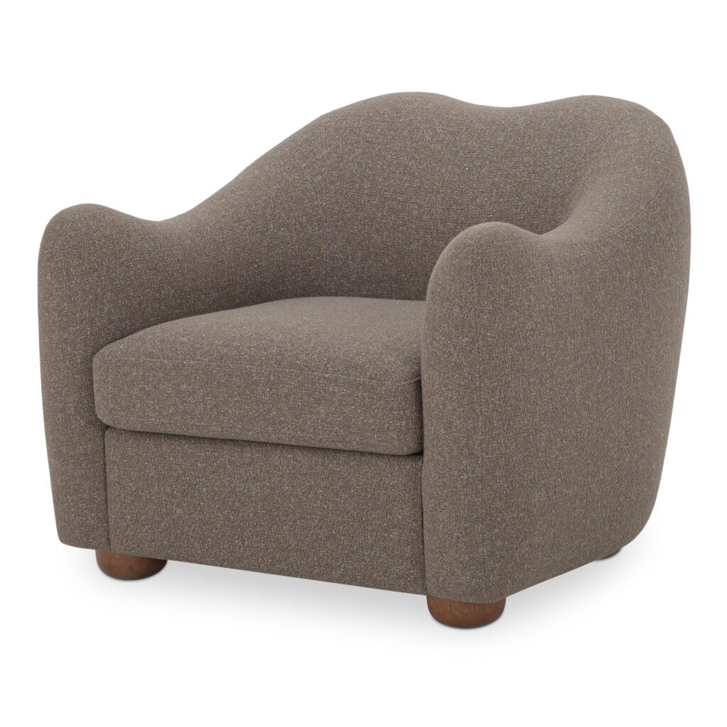 Bria Accent Chair Brown - Image 2