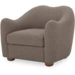 Bria Accent Chair Brown FO-1023-20 FO 1023 20 Bria diagL shadsilo