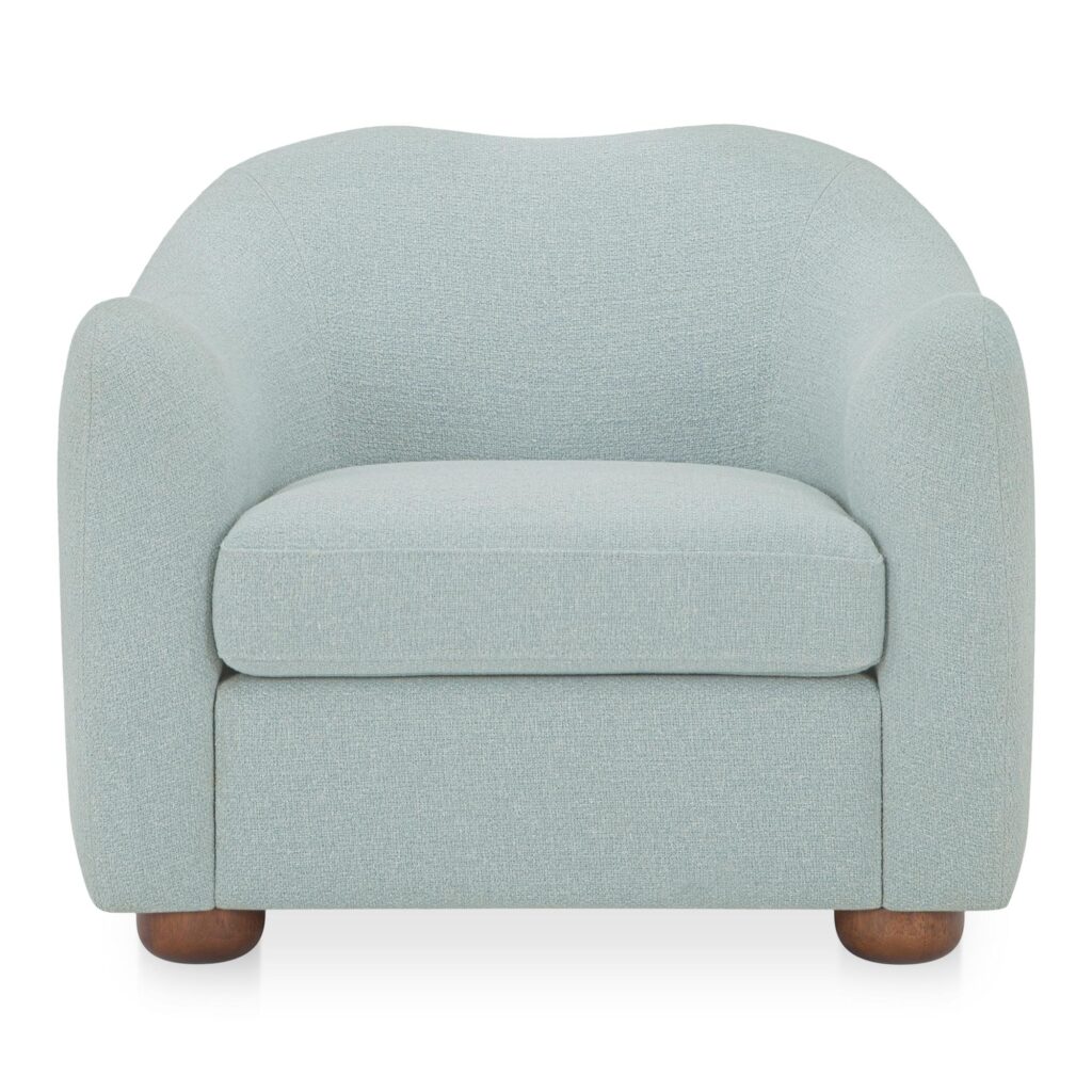 Bria Accent Chair Light Blue