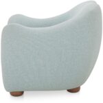 Bria Accent Chair Light Blue FO-1023-45 FO 1023 45 Bria side left shadsilo