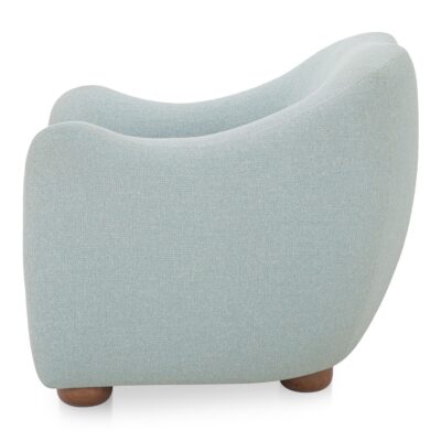 Bria Accent Chair Light Blue FO-1023-45 FO 1023 45 Bria side left shadsilo