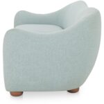 Bria Sofa Light Blue FO-1024-45 FO 1024 45 Bria side left shadsilo
