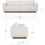 Vernon Sofa White 7 Vernon Sofa White FO-1026-05 FO 1026 05 Vernon DIM 70