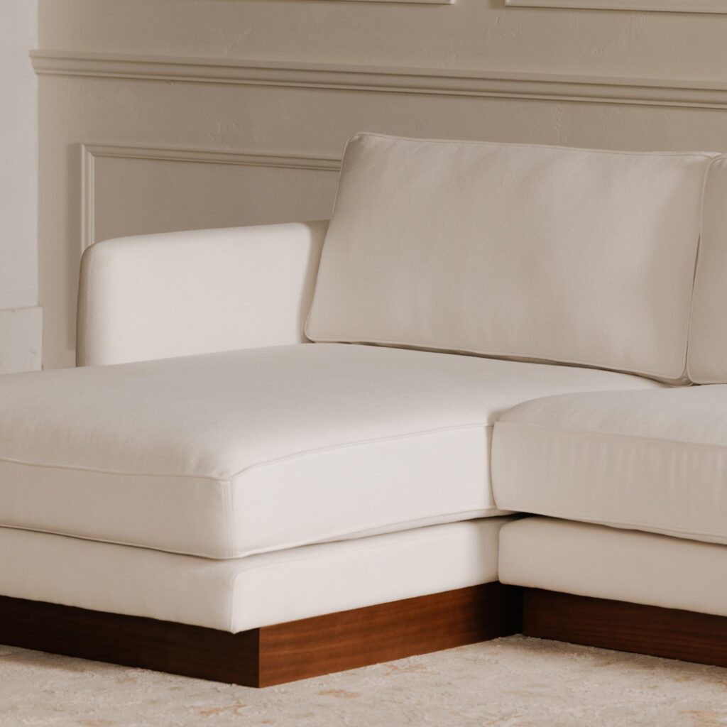 Vernon Left Sectional White - Image 6