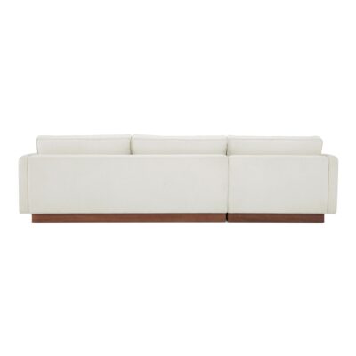 Vernon Left Sectional White FO-1027-05-L-0 FO 1027 05 L 0 Vernon back shadsilo