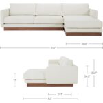 Vernon Right Sectional White FO-1027-05-R-0 FO 1027 05 R 0 70