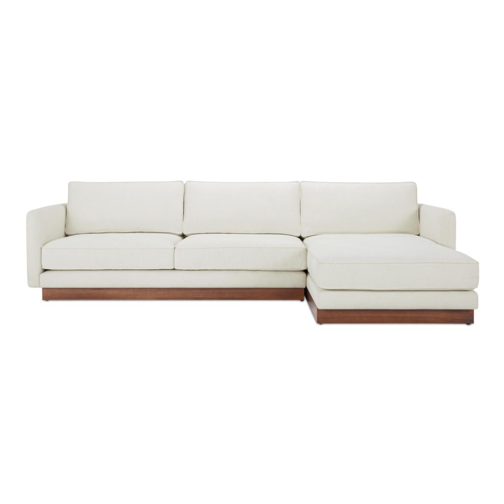 Vernon Right Sectional White