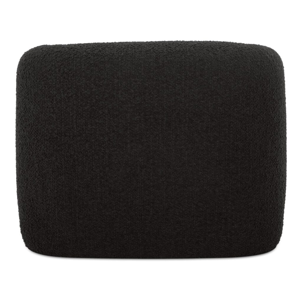 Faye Accent Chair Black Boucle - Image 4