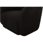 Faye Accent Chair Black Boucle FO-1028-02 FO 1028 02 Faye closeup01 shadsilo