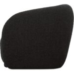 Faye Accent Chair Black Boucle FO-1028-02 FO 1028 02 Faye side shadsilo