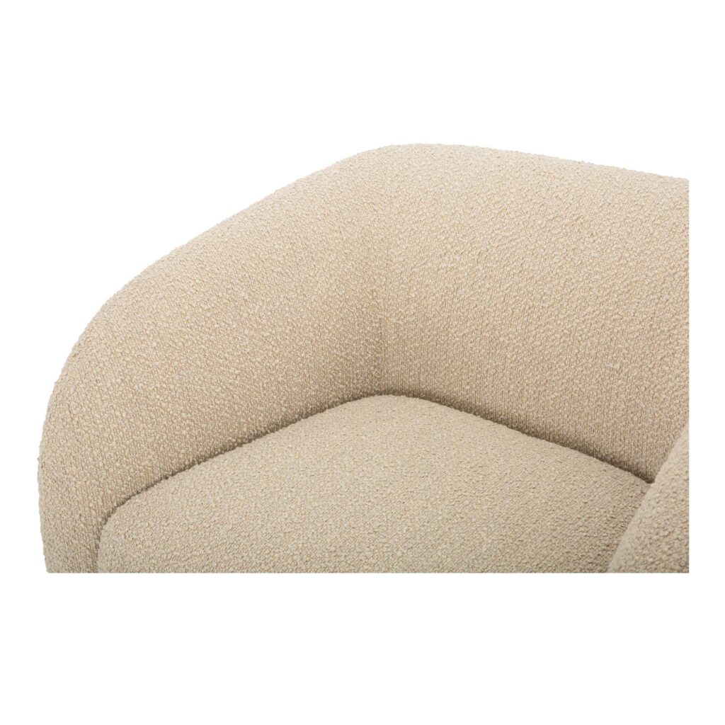 Faye Accent Chair Beige Boucle - Image 5