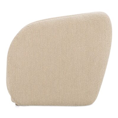 Faye Accent Chair Beige Boucle FO-1028-34 FO 1028 34 Faye side left shadsilo