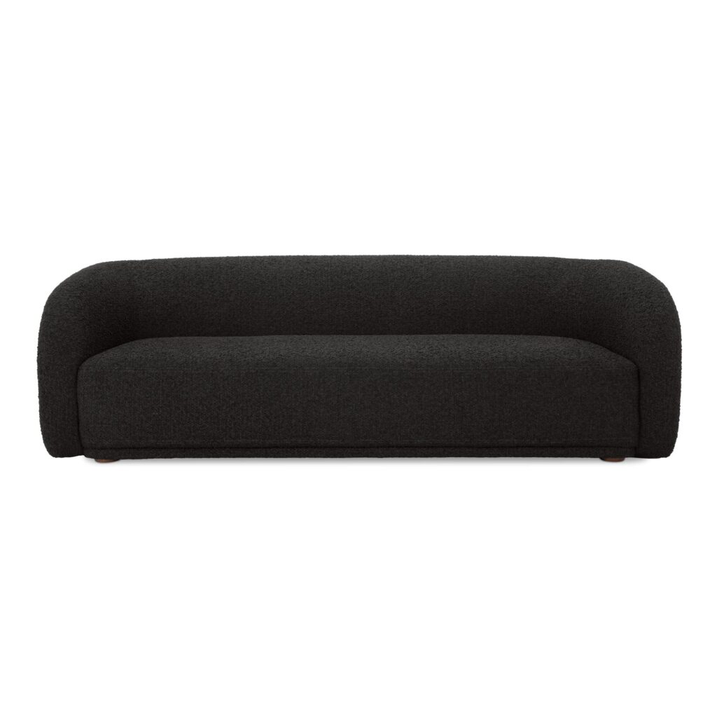 Faye Sofa Black Boucle