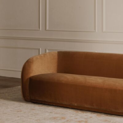 Faye Sofa Tan Faux Mohair FO-1029-40 FO 1029 40 11