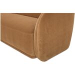 Faye Sofa Tan Faux Mohair FO-1029-40 FO 1029 40 Faye closeup01 shadsilo