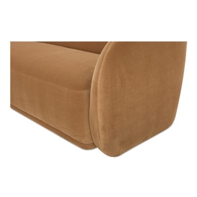 Faye Sofa Tan Faux Mohair FO-1029-40 FO 1029 40 Faye closeup01 shadsilo