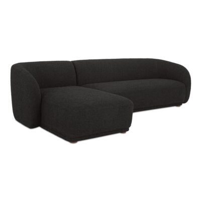 Faye Left Sectional Black Boucle FO-1030-02-L-0 FO 1030 02 L 0 Faye diagR shadsilo