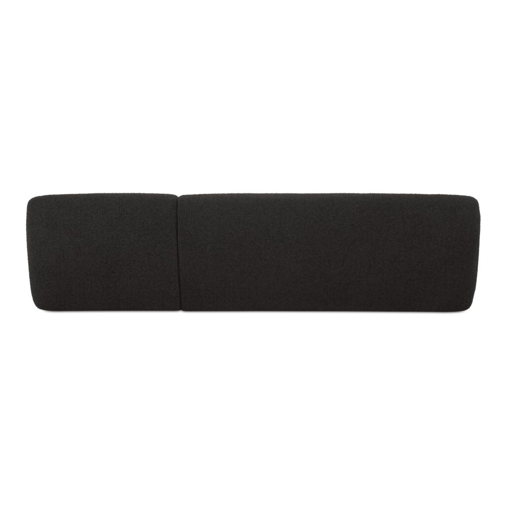 Faye Right Sectional Black Boucle - Image 4