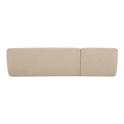 Faye Left Sectional Beige Boucle FO-1030-34-L-0 FO 1030 34 L 0 Faye back shadsilo